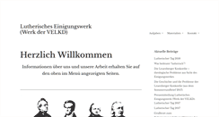 Desktop Screenshot of einigungswerk.org